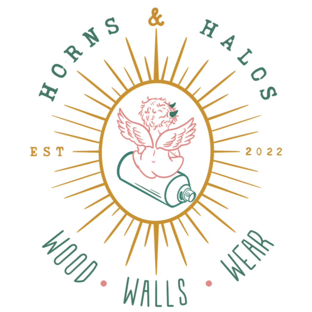 Horns and Halos Logo Art