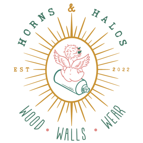 Horns and Halos Logo Art